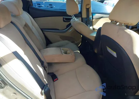 2013 Hyundai Elantra Gls из США, поврежденный, VIN 5NPDH4AE3DH323110